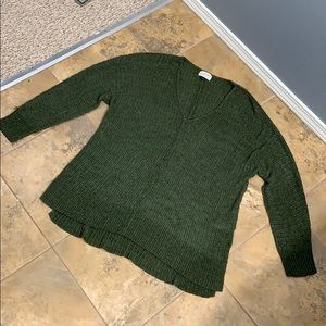 Olive green oversized sweater- Universal Thread